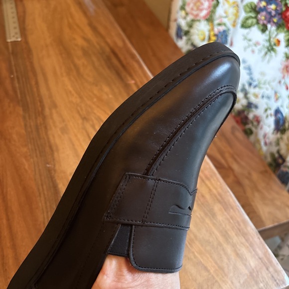 Allen Edmonds "RANDOLPH" Leather Penny Loafer Sneakers 10 D Black - Picture 8 of 16